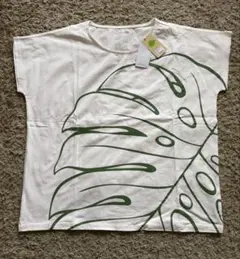 Maunaloa モンステラ柄 半袖Tシャツのサムネイル