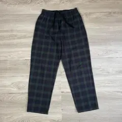 GU　シェフパンツ　チェック　XSサイズ　新品タグ付　即購入可能