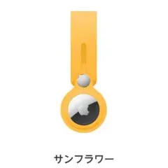 Apple AirTag ループ MK0W3FE/A サンフラワー