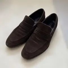 【値下げ可能】Cole Haan スエード ペニーローファー ブラウン