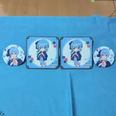 ホロライブ RAKU SPA コースター 星街すいせい 4点セット