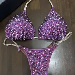 SEASON BIKINI シーズンビキニ　コンテストビキニ　パープル 2025年最新】シーズンビキニ コンテストの人気アイテム - メルカリ