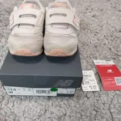 New Balance373 キッズシューズ 13.0cm W ラベンダー