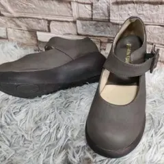 Nuts world ナッツワールド ベルト シューズ ローファー 厚底 靴