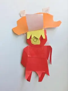 子どもの作った折り紙作品✽のサムネイル