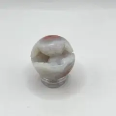 【早い者勝ち】【数量限定】【人間関係】桜瑪瑙ジオードミニスフィア25.7mm