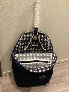 【美品】Wilson Bearテニスバックパック　ラケットバッグ　ネイビー