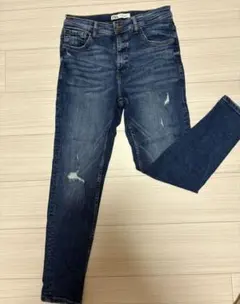ZARA ダークブルースキニーデニム EUR40