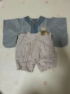 Cottoli ベビー袴　袴ロンパース　70cm　初節句　七夕　こどもの日