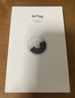 新品未開封　Apple AirTag 本体 4個入り