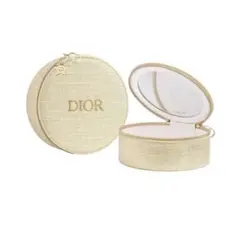 かんな様専用 ディオール ノベルティ 丸型 バニティポーチ ゴールド