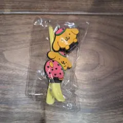 ポムポムプリン　ヘアクリップ＆マグネット