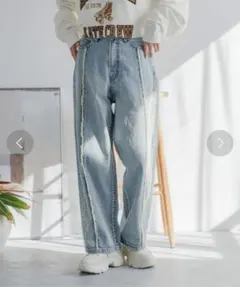 Cone デニム ワイドストレート