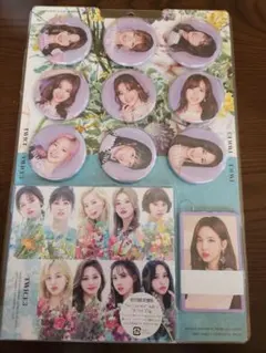 TWICE #TWICE3 初回限定盤B 缶バッジセット未開封です。