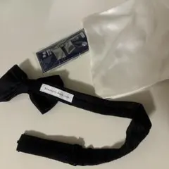 結婚式　ネクタイ、カフスボタン、チーフセット