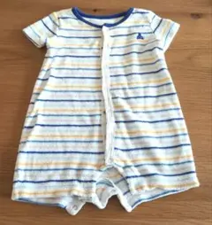 GAP ストライプロンパース 70〜80cm