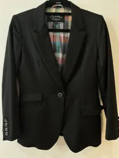 ANOTHER EDITION ジャケット　裏地チェック　Mのサムネイル