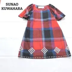 sunao kuwahara 半袖ワンピース 2026年最新】sunaokuwahara レディース 半袖ひざ丈ワンピースの人気