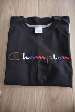 Champion チャンピオン メンズ Tシャツ ブラック S