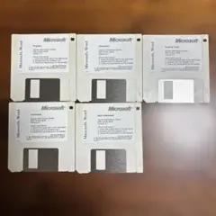 Microsoft Word Apple Macintosh用 3.5インチFDのサムネイル