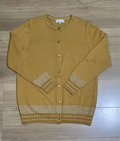 マスタード カーディガン