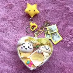 ♡ちいかわ♡ ガチャ詰め ポーチ風 イエロー うさぎ ソフビインテリアマスコット