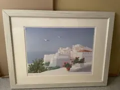 額装 サルボ SALVO エディション　サイン 風景画 シルクスクリーン サルボ 版画の値段と価格推移は？｜7件の売買データからサルボ