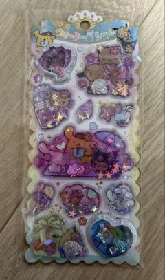 サンリオ　日焼け　ウォーターインシール