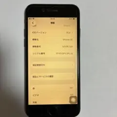 iPhone SE2 64GB ブラック