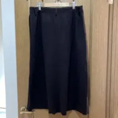 AS KNOW AS PINKYフレアスカート こげ茶　大きめサイズ　サンプル