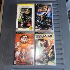 PSPソフト 4本セット モンハン他