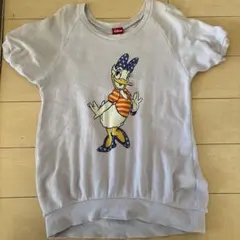 ス*ル様 Disney ディズニードナルドダック 薄いパーカートレーナーラグラン