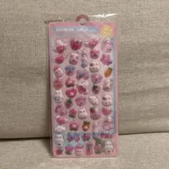 3Dシール うさぎ 立体シール エアーシール ぷくぷく