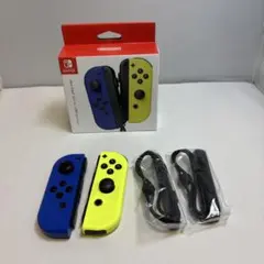 送料無料★Nintendo Switch Joy-Con 青と黄 箱あります