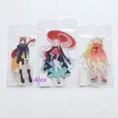 アクリルスタンド 3種 京都IP書店 超かぐや姫！ ヤチヨ 彩葉 かぐや
