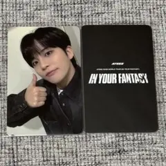 ATEEZ In Your Fantasy ペンダント トレカ ジョンホ①
