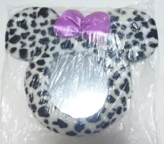ディズニーリゾート ミニー ヒョウ柄 壁掛けミラー