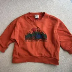 F.O.KIDS 90サイズ オレンジ トレーナー