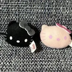 ハローキティ手のひらサイズぬいぐるみ2個セット
