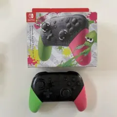 Nintendo 任天堂　プロコン　スプラ2 ジャンク品