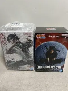 プライズ　フィギュア　ハンターハンタークロロ　NARUTOうちはイタチ　セット