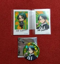 桃源暗鬼 ブロマイド 缶バッジ 遊摺部従児セット