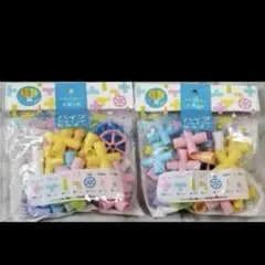 パイプジョイントビルダー　2個セット　遊んで学ぶ知育玩具のサムネイル