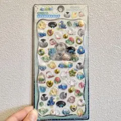 【正規品】ジュエルプチドロップ　ストーンつき ふわふわとりのなかまたち