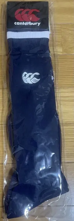 未使用品カンタベリーCanterbury ラグビー ストッキング ネイビーのサムネイル