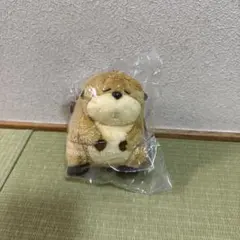 韓国 カピバラ 牡蠣 キーホルダー キーリング マスコット ぬいぐるみ