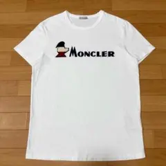 即完売デザイン】モンクレール ロゴワッペン バックプリント Tシャツ 