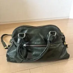 DEL CONTE デルコンテ　ハンドバッグ　エナメルレザーのサムネイル