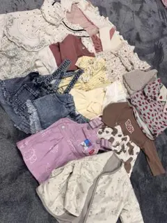 女の子ベビー服 子供服 80cm 15着まとめ売り
