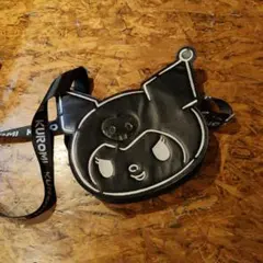美品 クロミ クロミちゃん フェイス型ショルダー バック サンリオ